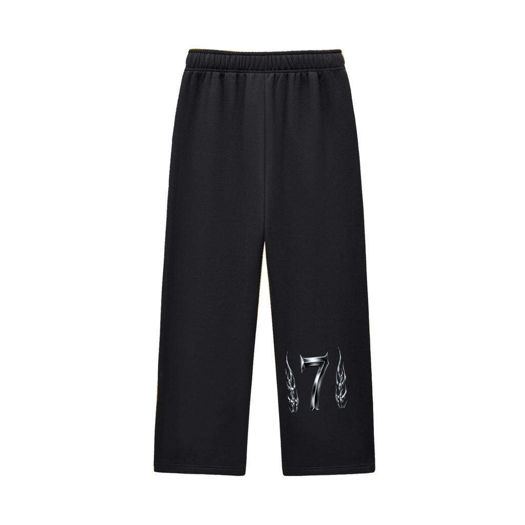 SIDERRA Chrome Flame Sweatpants – Black Edition