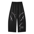 SR Lightning Wide Leg Sweatpants – Premium Heavyweight Streetwear Pants