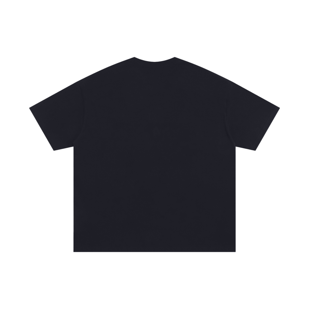 Super™ Chrome Cross Oversized Tee – Vintage Black