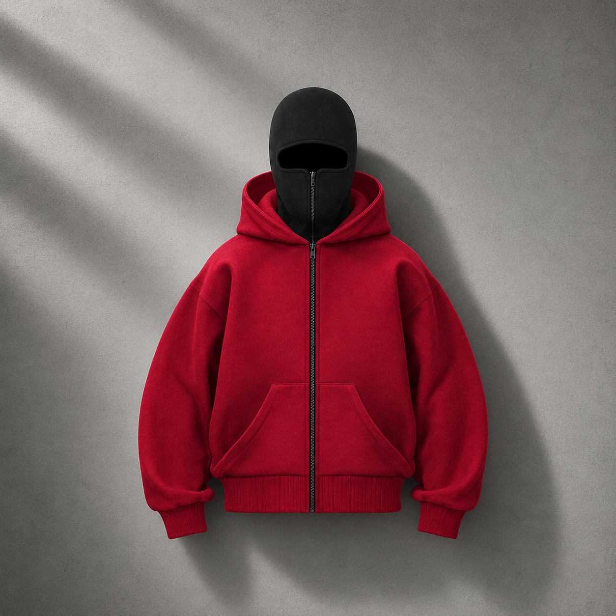 NOFACE™ Streetwear Zipper Hoodie | Oversized Hoodie