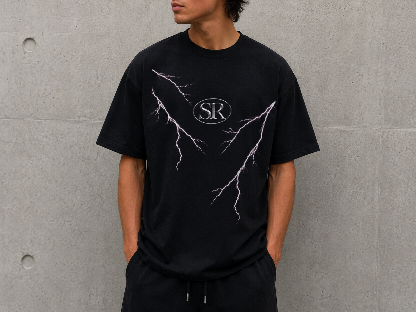 ⚡ SR Lightning Oversized T-Shirt