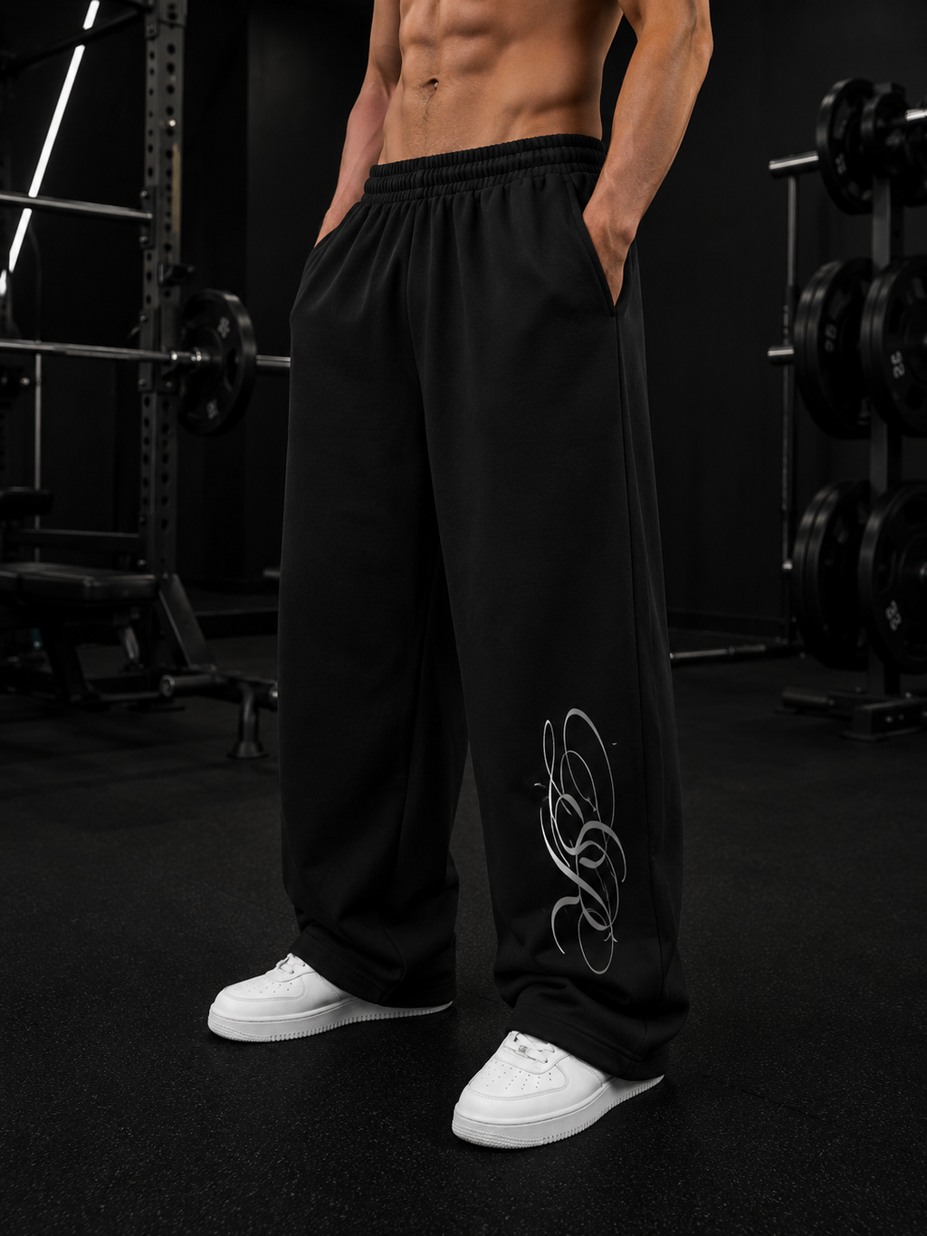 SRDROPZ Signature Wide Leg Sweatpants Unisex ODMPOD