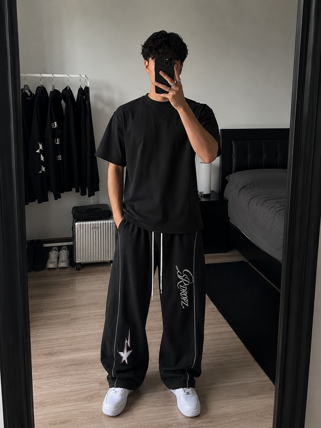 SRDROPZ™ Heavyweight Barrel Leg Sweatpants ODMPOD