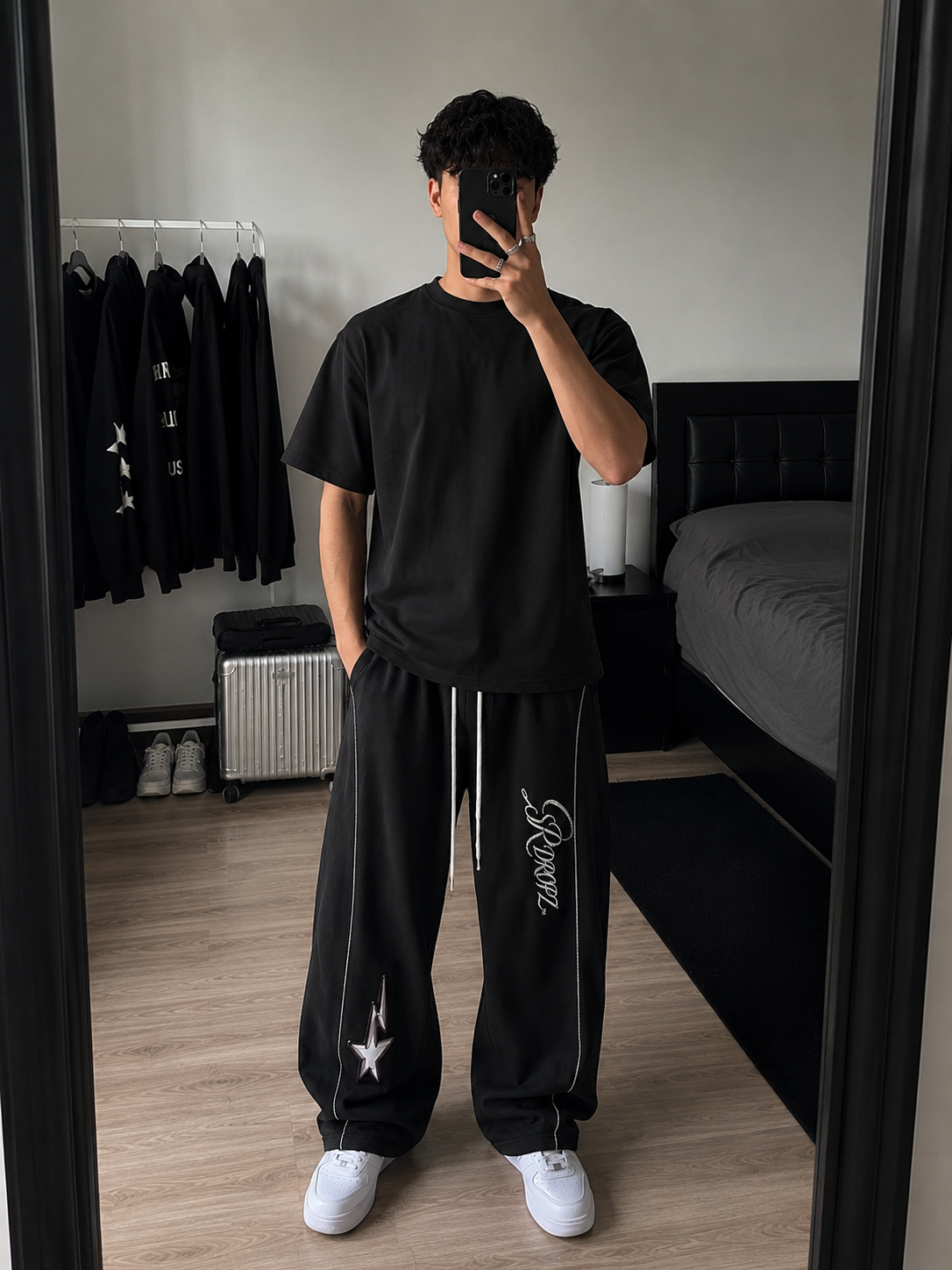 SRDROPZ™ Heavyweight Barrel Leg Sweatpants ODMPOD