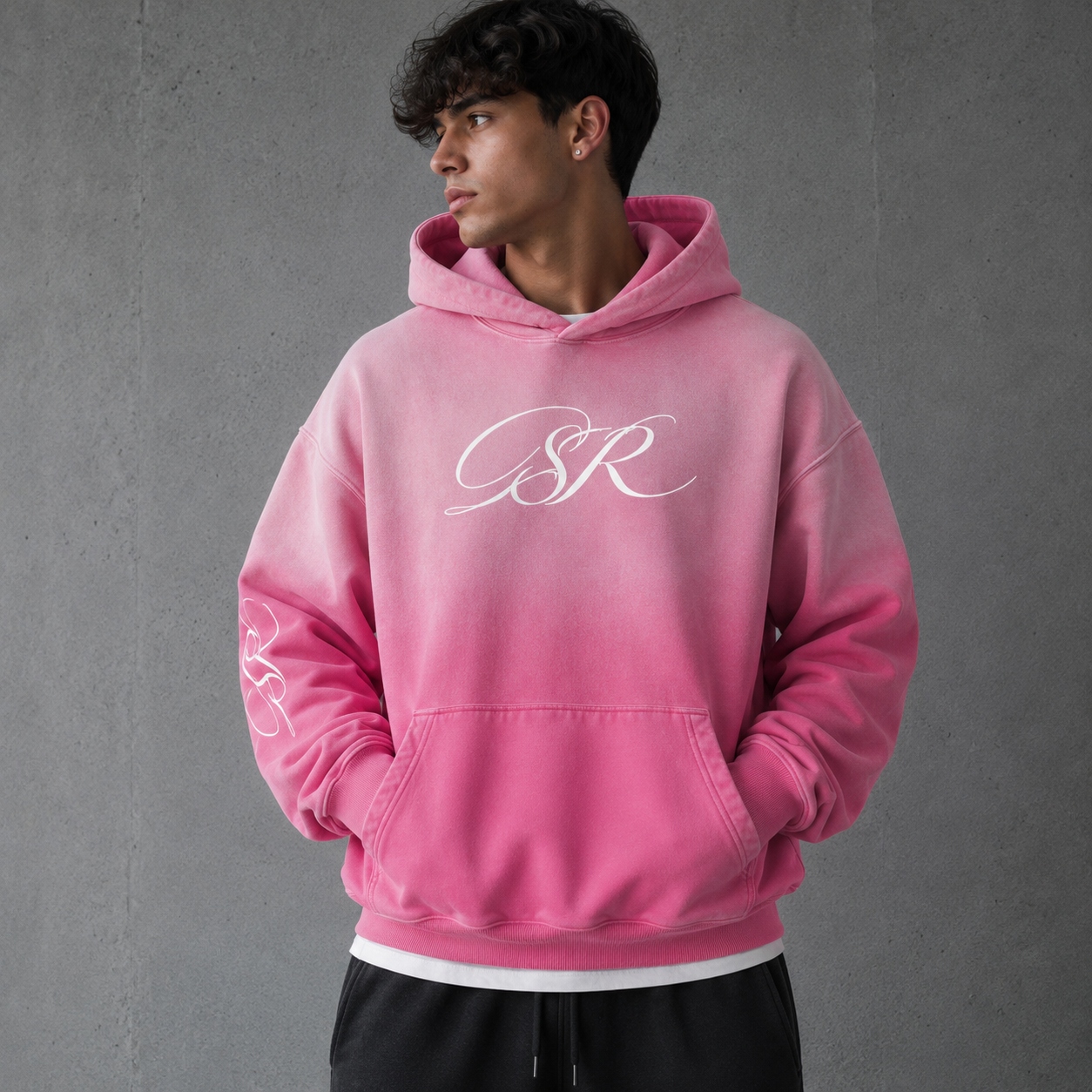 Heavyweight Sunfade Oversized Hoodie ODMPOD