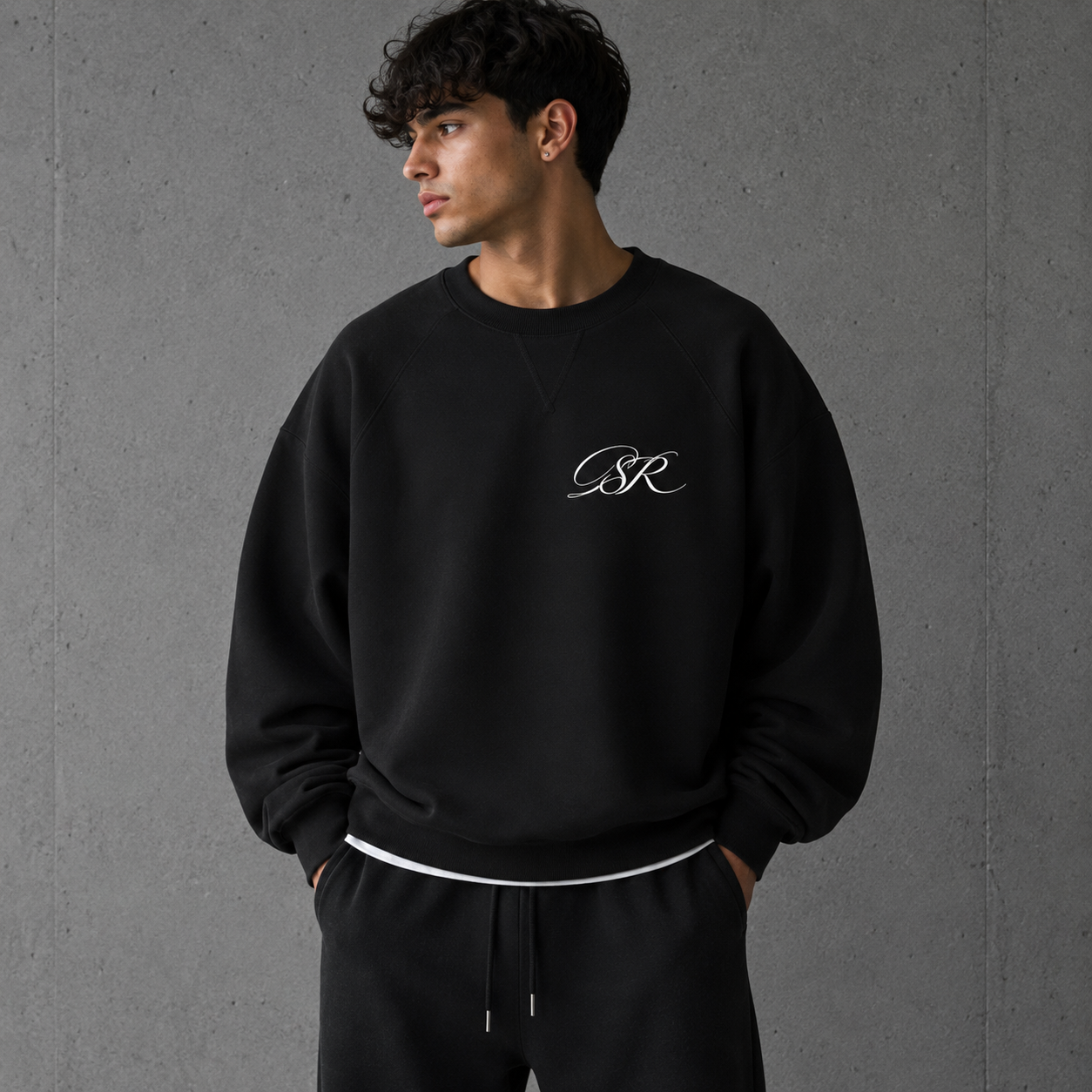 Essential Heavyweight Dolman Sleeve Boxy Sweatshirt ODMPOD