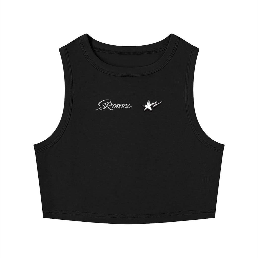 Women's Tight Crewneck Crop Tank Top ODMPOD